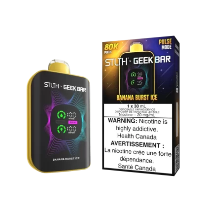 STLTH x GEEK BAR - Banana Burst Ice - 20 mg/mL (wholeseller) - Excise ON, 20 mg/mL (wholeseller) - Excise AB (FA04EF)