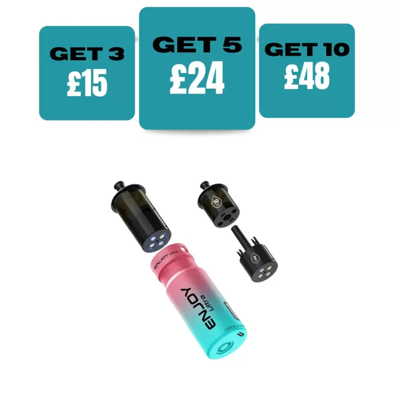 Enjoy Ultra 9000 Prefilled Pod Refills - Blue Razz Lemonade