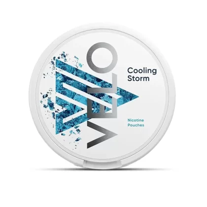 Velo Nicotine Pouches – Cooling Storm - Strength#Slim 10mg