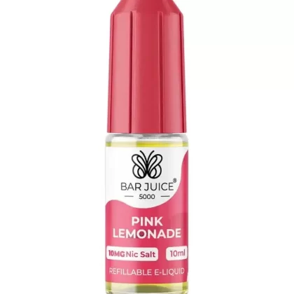 Bar Juice 5000 Pink Lemonade Nic Salt Vape Juice - 10mg