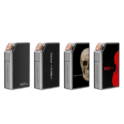 Geekvape Mech Pro Box Mod Replaceable Cover Plates - Skull Black