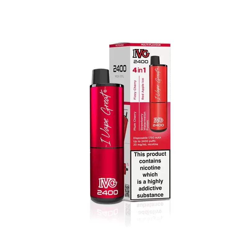 IVG Red Edition 2400 Puffs (4 in 1)