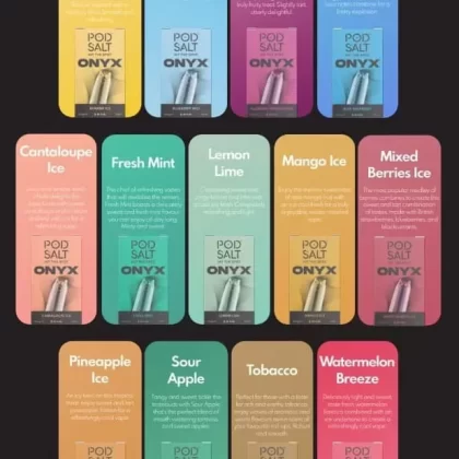 Pod Salt Onyx 4000 Puffs Disposable Vape - Vapesmokezone