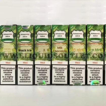 DOUBLE MINT E LIQUID BY AMAZONIA JUICE 10ML 50VG