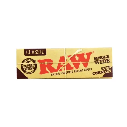Raw Single Wide Papers Cut Corn - Ejuicewarehouse