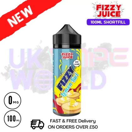 Lemon Tart Fizzy Juice 100ml E-Liquid – £7.89