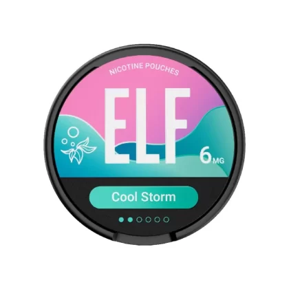 Elf Bar Elf Cool Storm Nicotine Pouches - 12mg