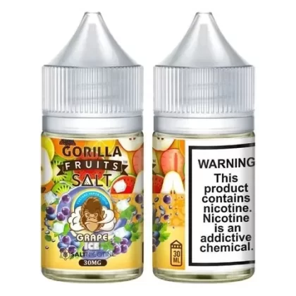 Gorilla Fruits Nicotine Salts Grape Ice 30ml,(30mg/50mg)