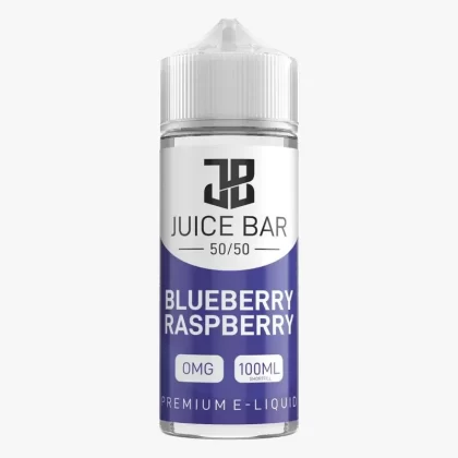 BLUEBERRY RASPBERRY E LIQUID BY JUICE BAR 100ML 50VG