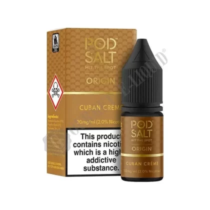 Cuban Crème by Pod Salt Origin - Size#10ml~Nicotine Strength#11mg>20mg