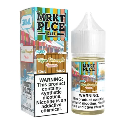 MRKT PLCE SALT E-Liquid 30ml - Nectarine Pitaya Pear ICED / 48mg