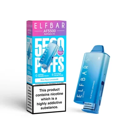 Elf Bar AF5500 Prefilled Pod Kit - Blue Razz Lemonade