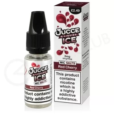 Red Cherry Nic Salt E-Liquid by Jucce Ice
