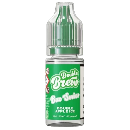 OHM BREW DOUBLE BREW SPEARMINT 10ML NIC SALT E-LIQUID - Strength#5MG>10MG>20MG