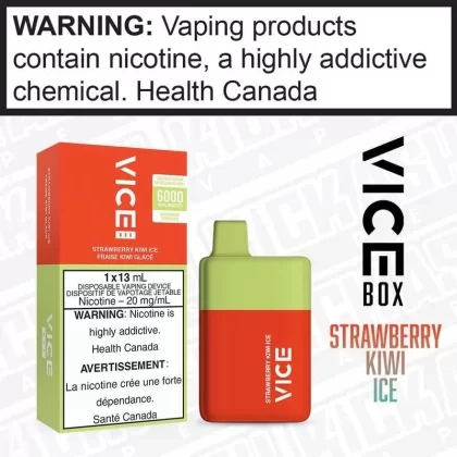 Strawberry Kiwi Ice | VICE BOX Disposable
