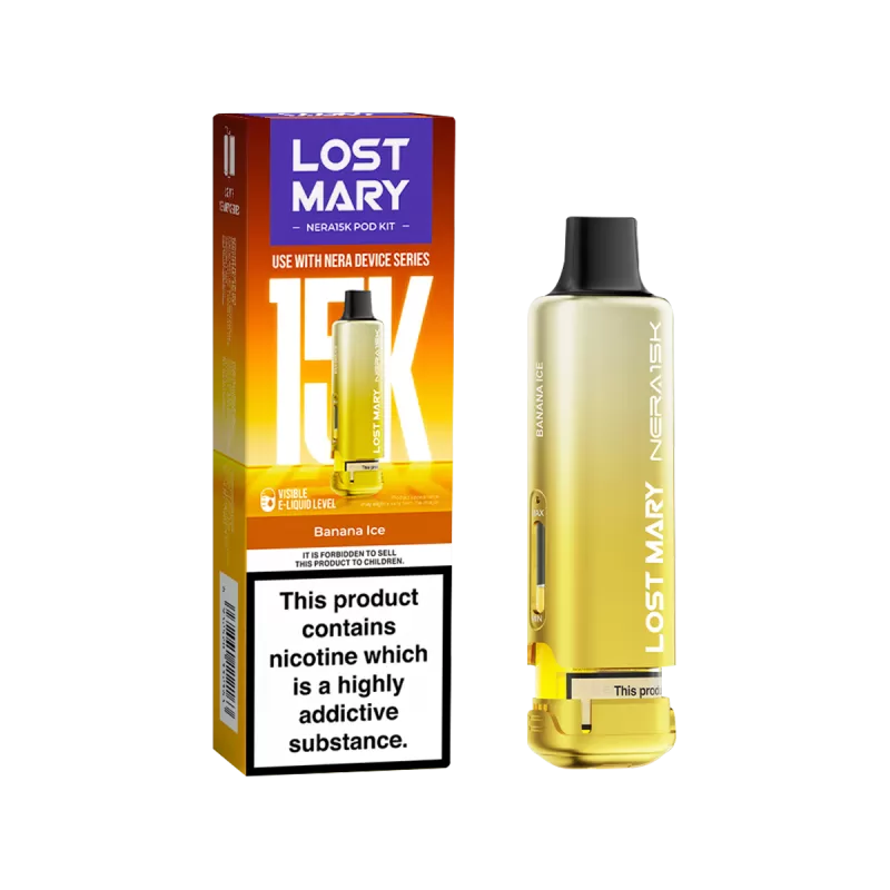 Banana Ice Lost Mary NERA15K Refill Pack - Vapeshop Co