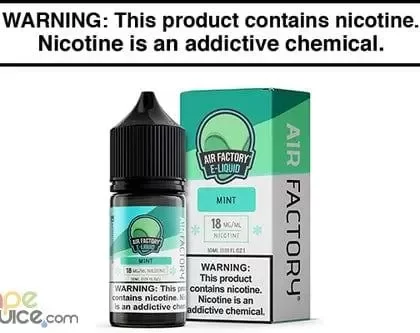 MINT BY AIR FACTORY SALT 30ML - Vapejuice