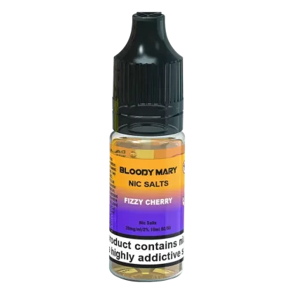 Bloody Mary Fizzy Cherry Nic Salt Vape Juice