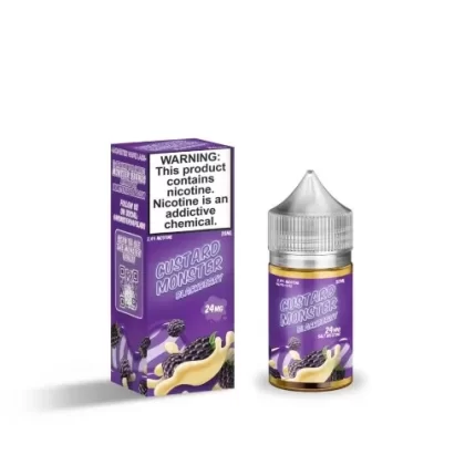 Custard Monster Salt E-Liquid – Blackberry – 30ml