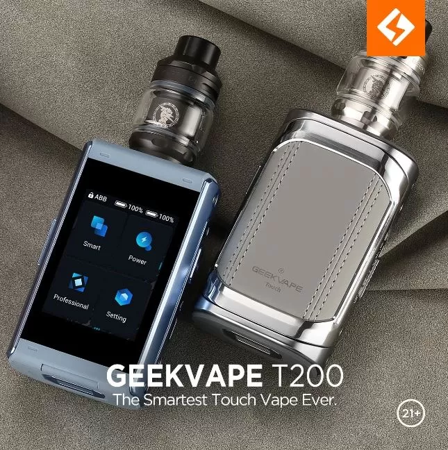 GEEKVAPE T200 AEGIS TOUCH 200W STARTER KIT - Rainbow - Onlinevapegate - Image 2