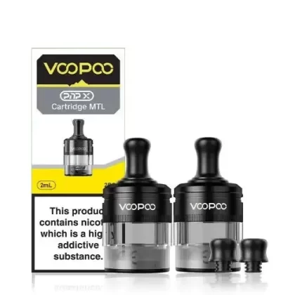 Voopoo PNP X Pod Cartidge 2pk - DTL - Black 2ml