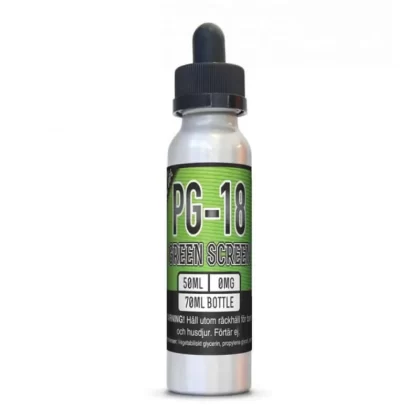 X2O PG-18 Green Screen Shortfill – vape juice utan nikotin - 0 mg / X2O / No / 50ml / 18/82