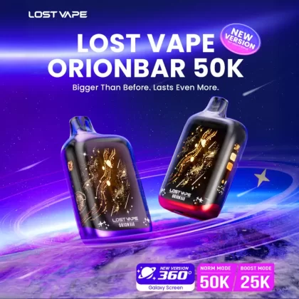 Version 2 | Lost Vape ORION BAR 50K Puffs Disposable Device - 50,000 Puffs - Apricot Watermelon