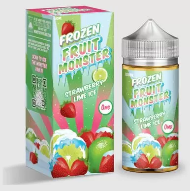 Strawberry Lime Ice by Frozen Fruit Monster Series 100mL - 6MG