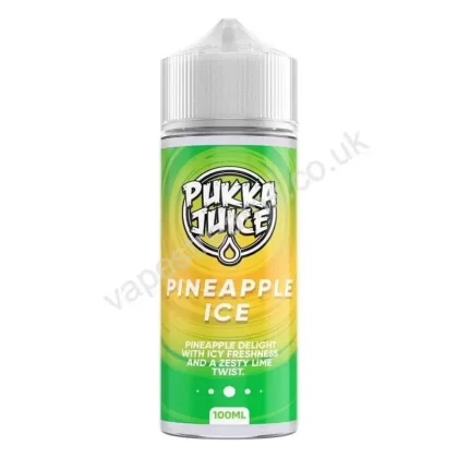 Pineapple Ice E-Liquid Shortfill by Pukka Juice - Vapestreams Co