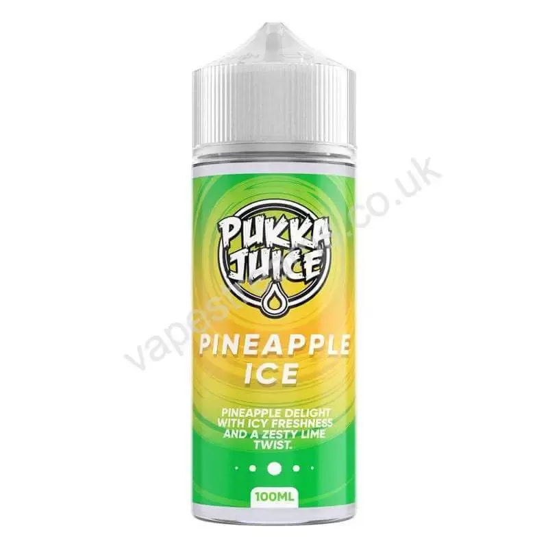 Pineapple Ice E-Liquid Shortfill by Pukka Juice - Vapestreams Co