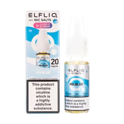 Mr Blue Nic Salt E-Liquid by Elf Bar ELFLIQ - 5mg