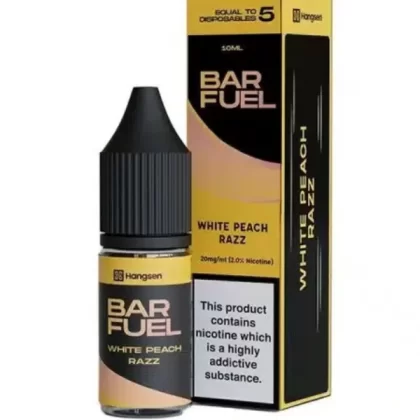 White Peach Razz Nic Salt Bar Fuel E Liquid – 10ML - 20mg