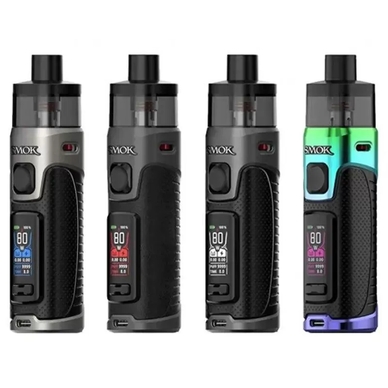 Smok RPM 5 Pod Kit - Black, Black Leather