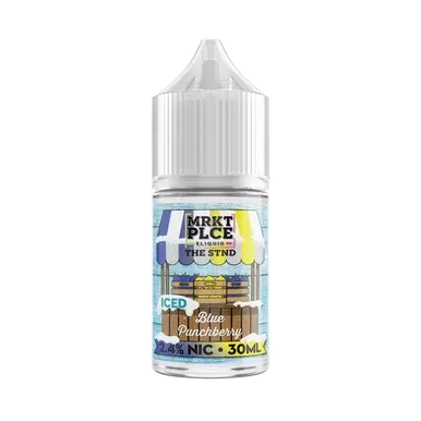 Iced Blue Punch Berry By MRKT PLCE Salt Series E-Liquid