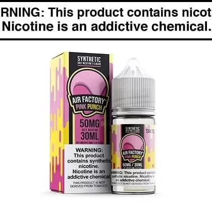 PINK PUNCH BY AIR FACTORY SYNTHETIC SALT 30ML