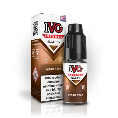 Retro Cola Nic Salt by IVG Intense – 10ml E-Liquid