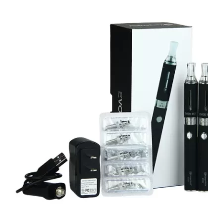Kangertech EVOD Pod Kit 650mAh (4 Windows) - Silver