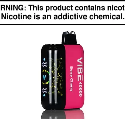 LaLa Bar Vibe 40K 40000 Puffs Disposable – 20mL - Berry Cherry, Bluebonnet Berry