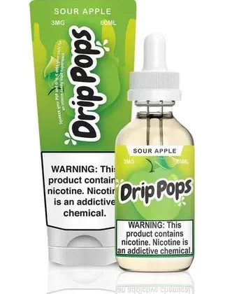 Sour Apple by Drip Pops E-Liquid