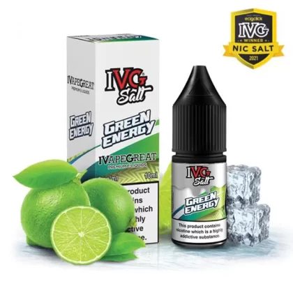IVG Green Energy Nic Salt E-Liquid - 10mg
