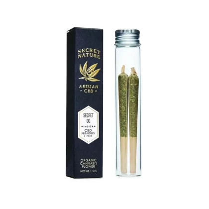 Secret Nature CBD Pre-Rolls – 2 Pack