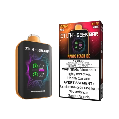 STLTH x GEEK BAR - Mango Peach Ice - 20 mg/mL (wholeseller) - Excise ON, 20 mg/mL (wholeseller) - Excise AB (5451AC)