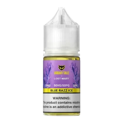 Blue Raz Ice Urban Tale X Lost Mary Vape Juice - Consumer; Vape Product, Vape Product; Single