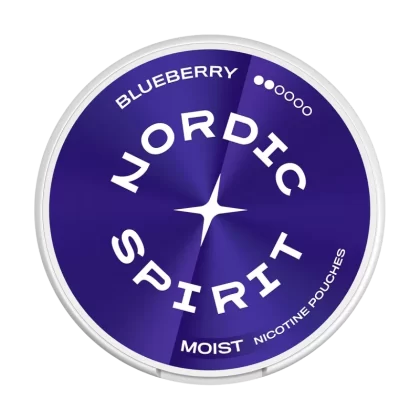 Blueberry Nordic Spirit Nicotine Pouches - 6mg - Vape Product