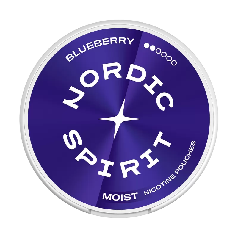 Blueberry Nordic Spirit Nicotine Pouches - 6mg - Vape Product