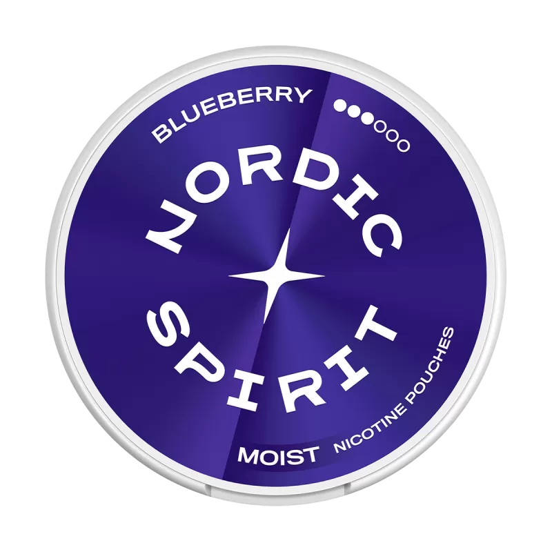 Blueberry Nordic Spirit Nicotine Pouches - 6mg - Vape Product - Image 2