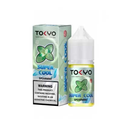 Tokyo Super Cool – Spearmint 30ml (35/50/60 mg) - Vapebar Pk