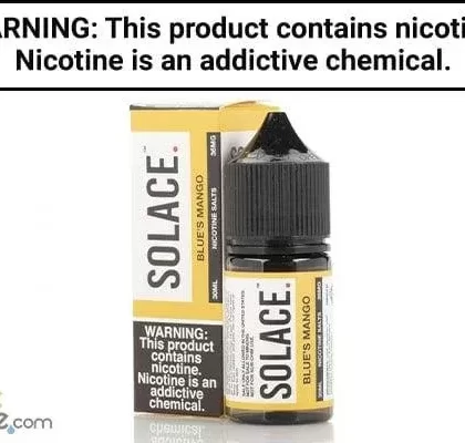 BLUE’S MANGO BY SOLACE NICOTINE SALT 30ML - Vape Product