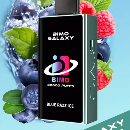 BIMO Galaxy 30000 Puffs – Blue Razz Ice - Ozvapeone