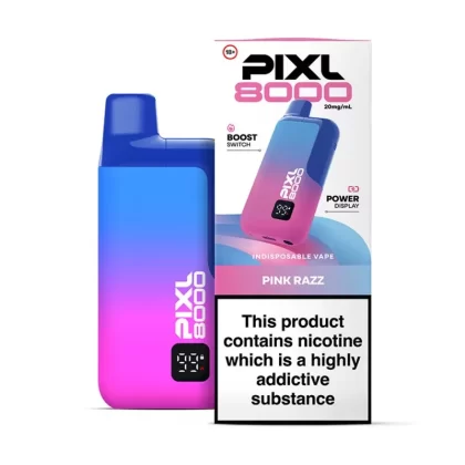 Pixl 8000 Prefilled Pod Kit Pink Razz - Ejuicewarehouse